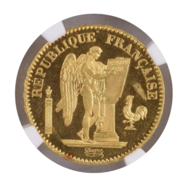Angel 20 Francs Gold Coin (Salton Collection)